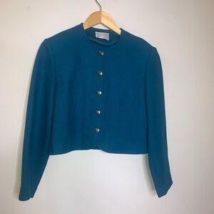 PENDLETON vintage wool crop blazer